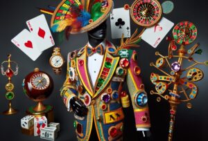 Elementos clave para un disfraz de fiesta de casino